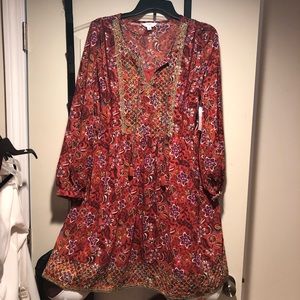 Time and Tru Peasant Dress